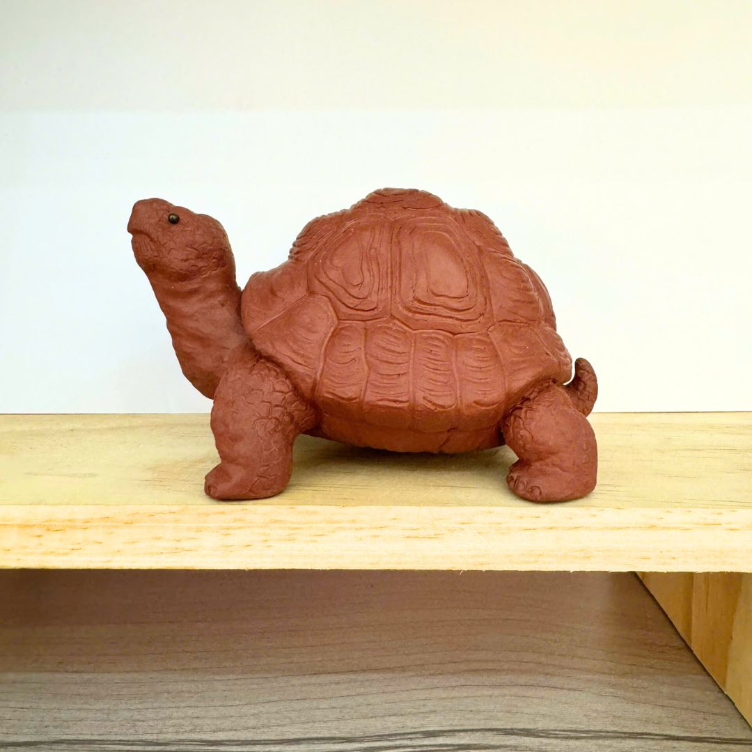 Yixing Clay Figurine - Wealthy Tortoise